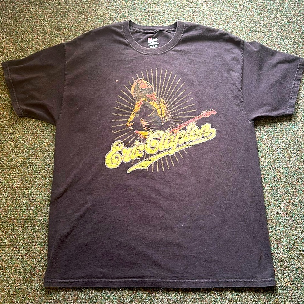 Eric Clapton 2006/2007 North American Tour Official Concert Tee Shirt